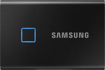 Акція на SSD накопитель SAMSUNG USB 3.2 T7 Touch 2TB Black (MU-PC2T0K/WW) від MOYO