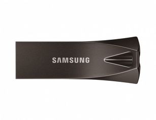 Акція на Накопитель USB 3.1 SAMSUNG BAR 128GB Titan Gray (MUF-128BE4/APC) від MOYO