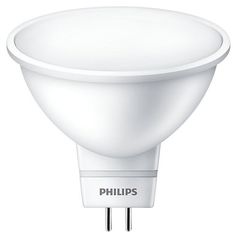 Акция на Лампа светодиодная Philips LED spot 5-50W 120D 2700K 220V от MOYO