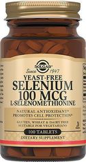 Акція на Solgar Selenium, Yeast-Free, Солгар Селен, бездрожжевой 100 mcg, 100 таблеток від Stylus