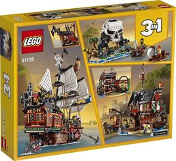 Акция на LEGO 31109 Creator Пиратский корабль от MOYO