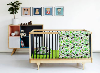 Акция на Комплект детского постельного белья Cosas Дино зеленый 11 Детский комплект от Podushka