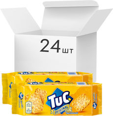 Акция на Упаковка крекеров TUC Оригинальных 100 г х 24 шт (7622201150839) от Rozetka UA