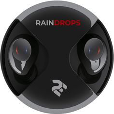 Акція на Наушники 2E RainDrops True Wireless Waterproof Mic Black (2E-EBTWRDBK) від Rozetka UA