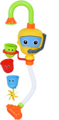 Акция на Игрушка для ванной Same Toy Puzzle Diver Подвижный фонтан со шлангом робот-дайвер на присосках (9908Ut) от Rozetka UA