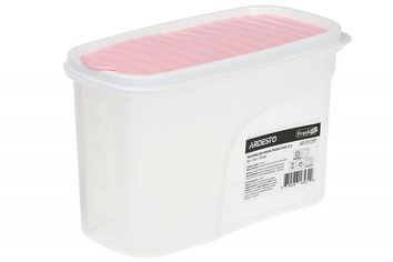 Акция на Контейнер для сыпучих Ardesto Fresh розовый 1,2 л (AR1212PP) от MOYO