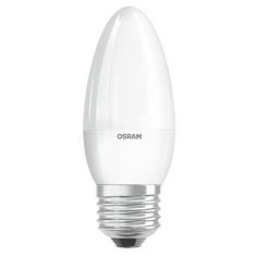 Акція на Лампа светодиодная OSRAM LED STAR E27 8-75W 4000K 220V B35 від MOYO