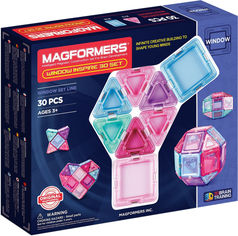 Акция на Конструктор магнитный Magformers Супер 3D набор Вдохновение 30 деталей (714004) (8809134369944) от Rozetka UA