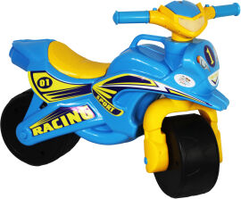 Акція на Мотоцикл Active Baby Sport музыкальный Голубо-желтый (0139-011М) від Rozetka UA