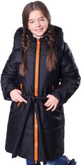 Акція на Зимнее пальто Timbo K053561 146 см Черное від Rozetka UA