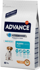 Акція на Сухой корм Advance Puppy Protect Mini для щенков маленьких пород 3 кг (8410650150130) від Rozetka UA