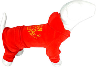Акция на Велюровый костюм Dogs Bomba Джуси D-7 2 р Красный от Rozetka UA