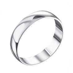 Акция на Обручальное серебряное кольцо 000133405 000133405 18.5 размера от Zlato