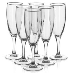 Акція на Набор бокалов для шампанского Luminarc OC3 French Brasserie 170 мл 6 шт (H9452/1) від Rozetka UA