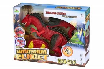 Акция на Динозавр Same Toy Dinosaur Planet Дракон красный со светом и звуком RS6139Ut от MOYO