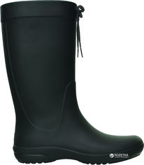 Акція на Резиновые сапоги Crocs Jibbitz Freesail Rain Boot 203541-001-W10 41-42 26.3 см Черные (8873507904506) від Rozetka UA