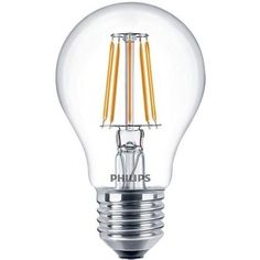 Акция на Лампа светодиодная декоративная Philips LED Fila ND E27 4.3-50W 2700K 230V A60 1CT APR (929001180407) от MOYO