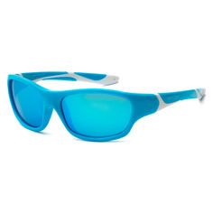 Акція на Сонцезахисні окуляри Koolsun Sport бірюзово-білі до 12 років (KS-SPBLSH006) від Будинок іграшок