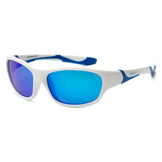 Акція на Сонцезахисні окуляри Koolsun Sport біло-блакитні до 12 років (KS-SPWHSH006) від Будинок іграшок