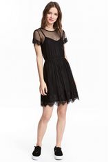 Акция на Платье H&M XAZ057240JANP 38 Черное (DD2000001657997) от Rozetka UA