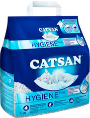 Акция на Наполнитель для кошачьего туалета Catsan Hygiene plus Минеральный впитывающий 4.9 кг (10 л) (4008429130403) от Rozetka