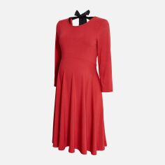 Акция на Платье H&M XAZ127389JGDZ L Темно-красное (DD8000001974166) от Rozetka UA