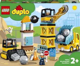 Акція на Конструктор LEGO DUPLO Town Сокрушительный шаровой таран 56 деталей (10932) від Rozetka UA