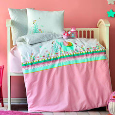 Акція на Постельное белье в кроватку Karaca Home Teeny pudra 2020-2 пудра Детский комплект від Podushka