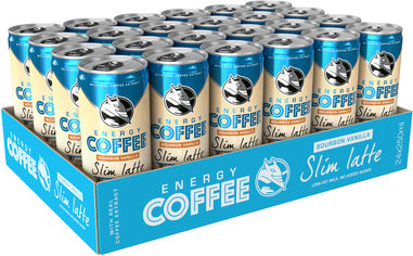 Акция на Упаковка энергетического напитка Hell Energy Coffee Slim Latte 0.25 л х 24 банки (5999860497080) от Rozetka UA