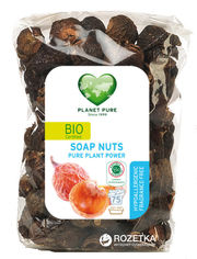 Акция на Органические гипоаллергенные мыльные орехи Planet Pure в мешочке для стирки, без аромата 350 г (9120001469994) от Rozetka UA