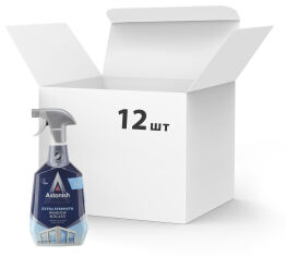 Акція на Упаковка средства для мытья окон и стекла Astonish с эффектом анти-запотевания 750 мл х 12 шт (55060060211228) від Rozetka UA
