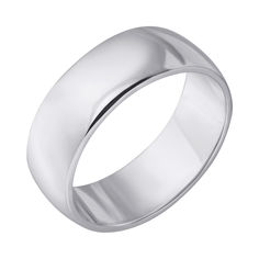 Акція на Серебряное обручальное кольцо 000121298 000121298 16 размера від Zlato