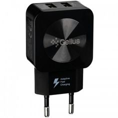 Акция на Gelius Usb Wall Charger 2xUSB Ultra Prime 2.1A Black (GU-HC02) от Stylus