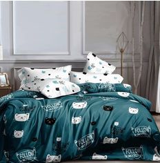 Акция на Комплект постельного белья MirSon Бязь Premium 17-0071 Monik 175х210 (2200001470699) от Rozetka UA
