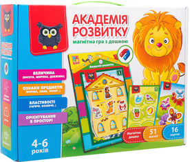 Акция на Магнитная игра Vladi Toys Свойства и признаки (укр) (VT5412-03) (4820234760350) от Rozetka UA