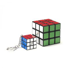 Акція на Набор головоломок Кубик и Мини-кубик с кольцом 3x3 Rubik&apos;s 6062800 від Podushka