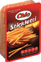 Акція на Упаковка соломки Chio Stickletti соленая со вкусом сыра 80 г х 30 шт (5996253000889) від Rozetka UA