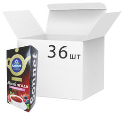 Акция на Упаковка чая черного Sonnet Лесные ягоды 20 экспресс пакетиков х 36 шт (4820082705817) от Rozetka UA