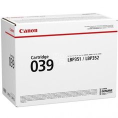 Акция на Картридж лазерный Canon 039 LBP351/352 Black, 11000 стр (0287C001) от MOYO