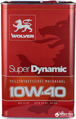 Акція на Моторное масло Wolver Super Dynamic 10W-40 4 л (4260360940057) від Rozetka UA