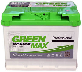Акція на Автомобильный аккумулятор Green Power MAX 62 Ah (-/+) Euro (600EN) (22373) від Rozetka UA