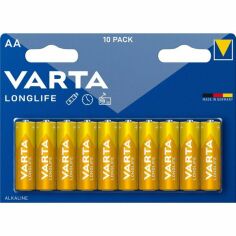 Акція на Батарейка VARTA LONGLIFE AA BLI 10 ALKALINE (4106101461) від MOYO