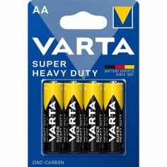 Акція на Батарейка VARTA Super Heavy Duty Zink-Carbon AA BLI 4  (02006101414) від MOYO