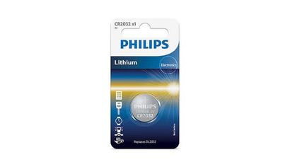 Акція на Батарейка Philips Lithium CR 2032 BLI 1 (CR2032/01B) від MOYO