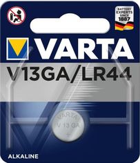 Акція на Батарейка VARTA alkaline V 13 GA (LR44, LR1154, AG13, А76) BLI 1 (04276101401) від MOYO
