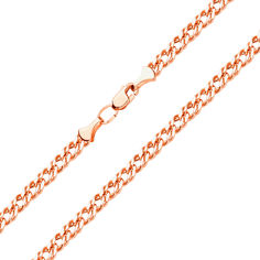 Акція на Золотая цепь плетения двойной ромб с алмазной гранью, 4мм 000115631 000115631 55 размера від Zlato