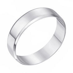 Акція на Серебряное обручальное кольцо  000129295 000129295 17.5 размера від Zlato
