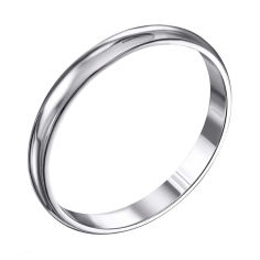 Акция на Серебряное обручальное кольцо 000119331 000119331 17.5 размера от Zlato