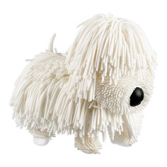 Акция на Интерактивная игрушка Jiggly Pup Белый игривый щенок (JP001-WB-W) от Будинок іграшок