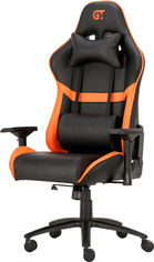 Акция на Кресло для геймеров GT RACER X-0720 Black/Orange от Rozetka UA
